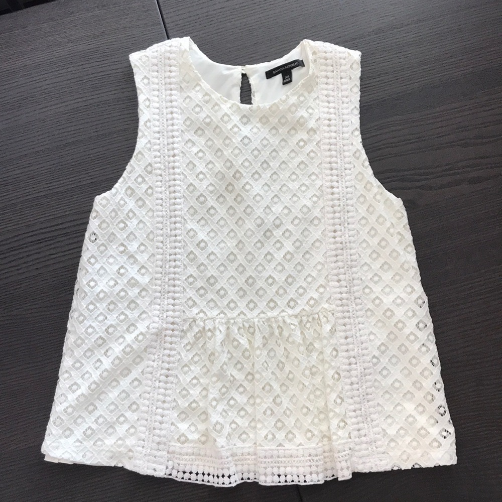 White(ivory) Dressy Top